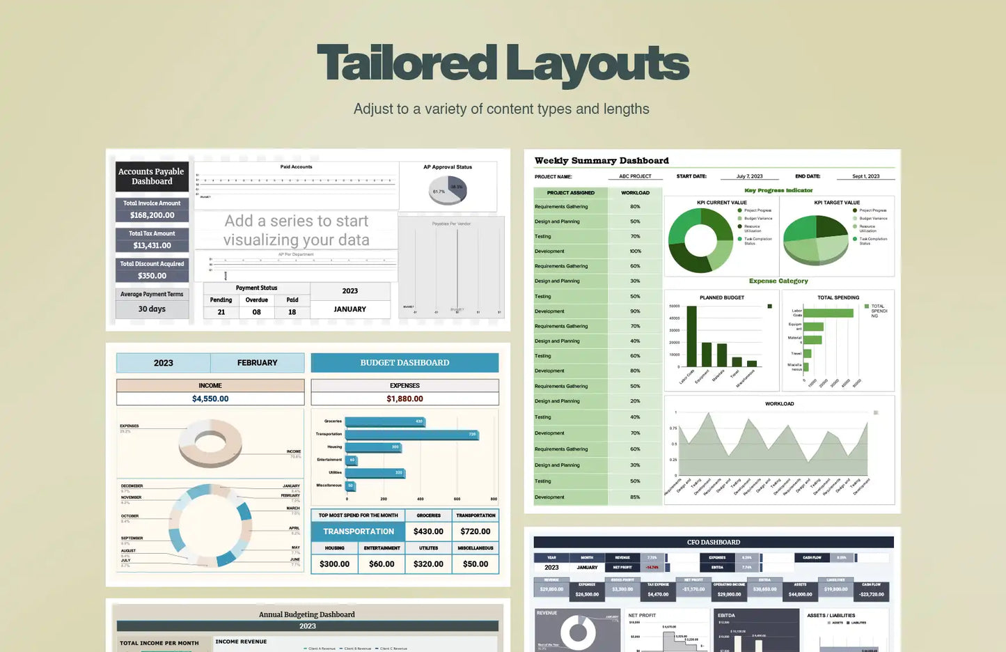 40+ Ultimate Dashboard Template Bundle