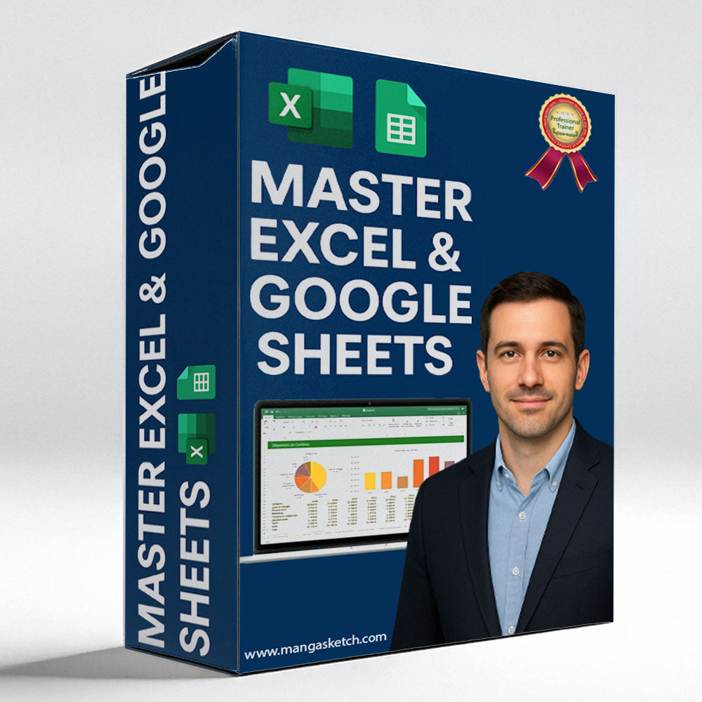 Essential Excel Toolkit + Pro Course on Excel & Google Sheets