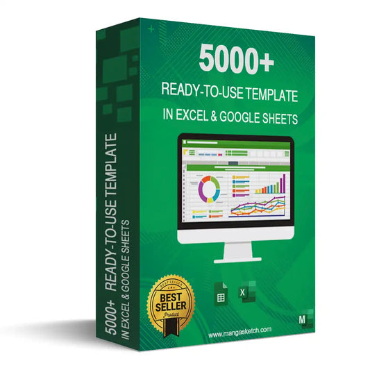 Access to 5000+ Ready to Use Excel Templates